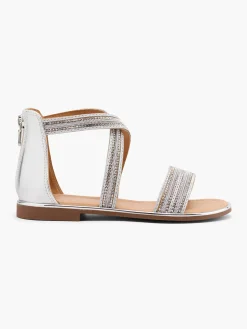 Junior Girl Sparkly Gladiator Sandal