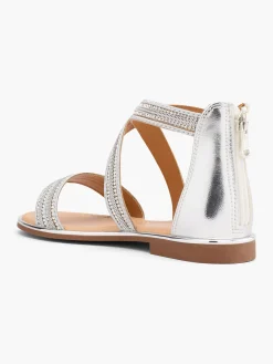 Junior Girl Sparkly Gladiator Sandal