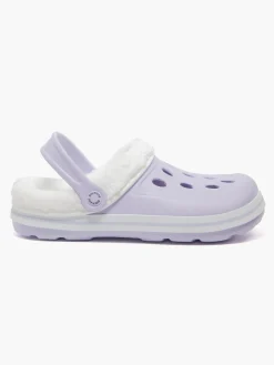 Junior Girls Fur Lined Clogs