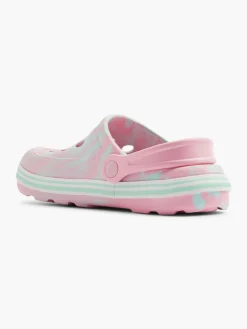 Junior Girls Marble Clogs