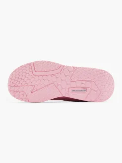 Junior Girls Pink Metallic Skechers Trainers