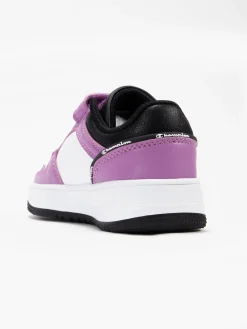 Junior Girls White/Pink Rebound 2.0 Low G PS Trainers