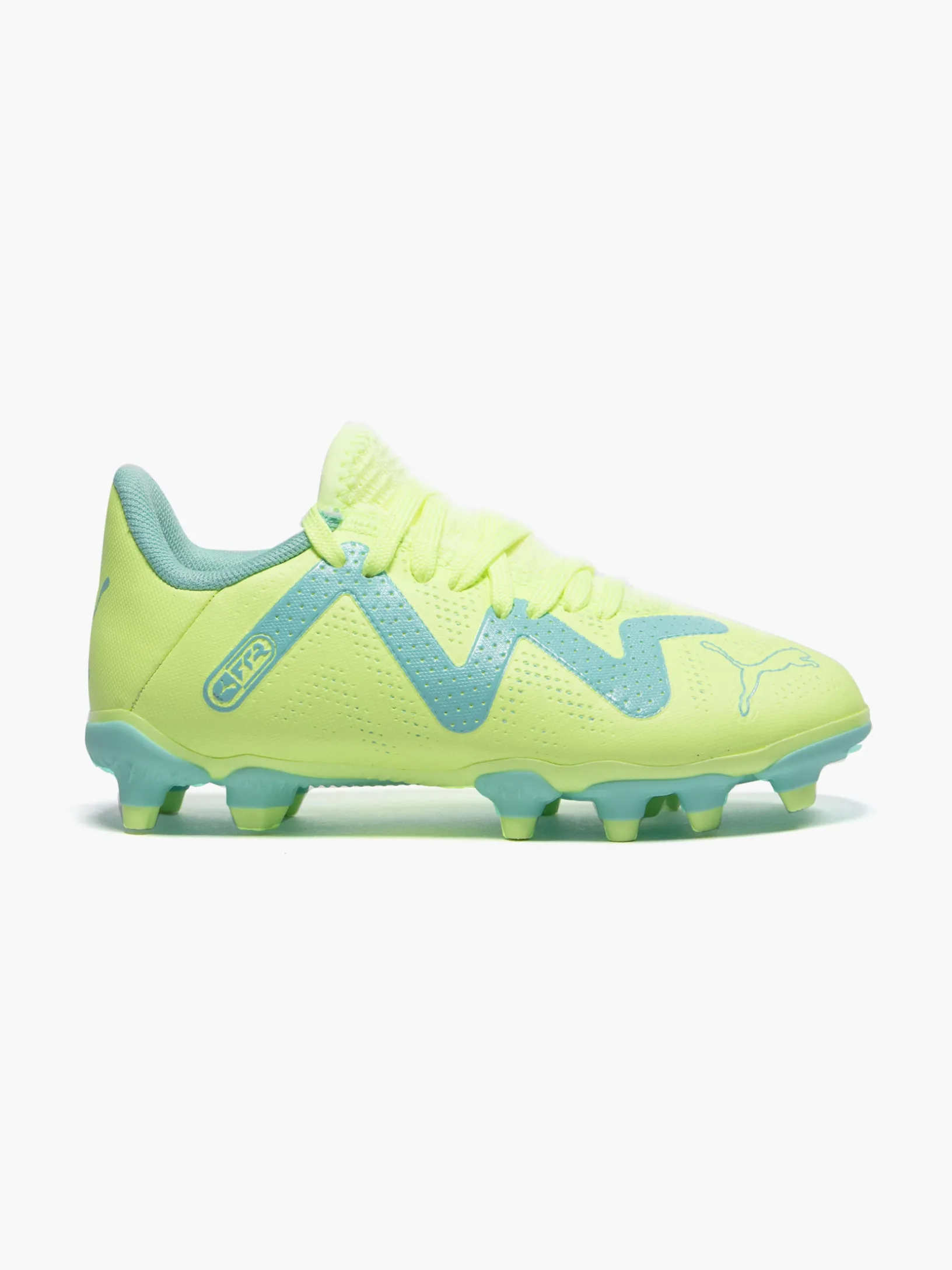 Junior Puma Yellow Future Match FG/AG Football Boots