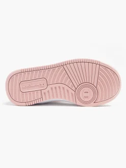 Junior Rebound 2.0 Mid White/Pink Trainers