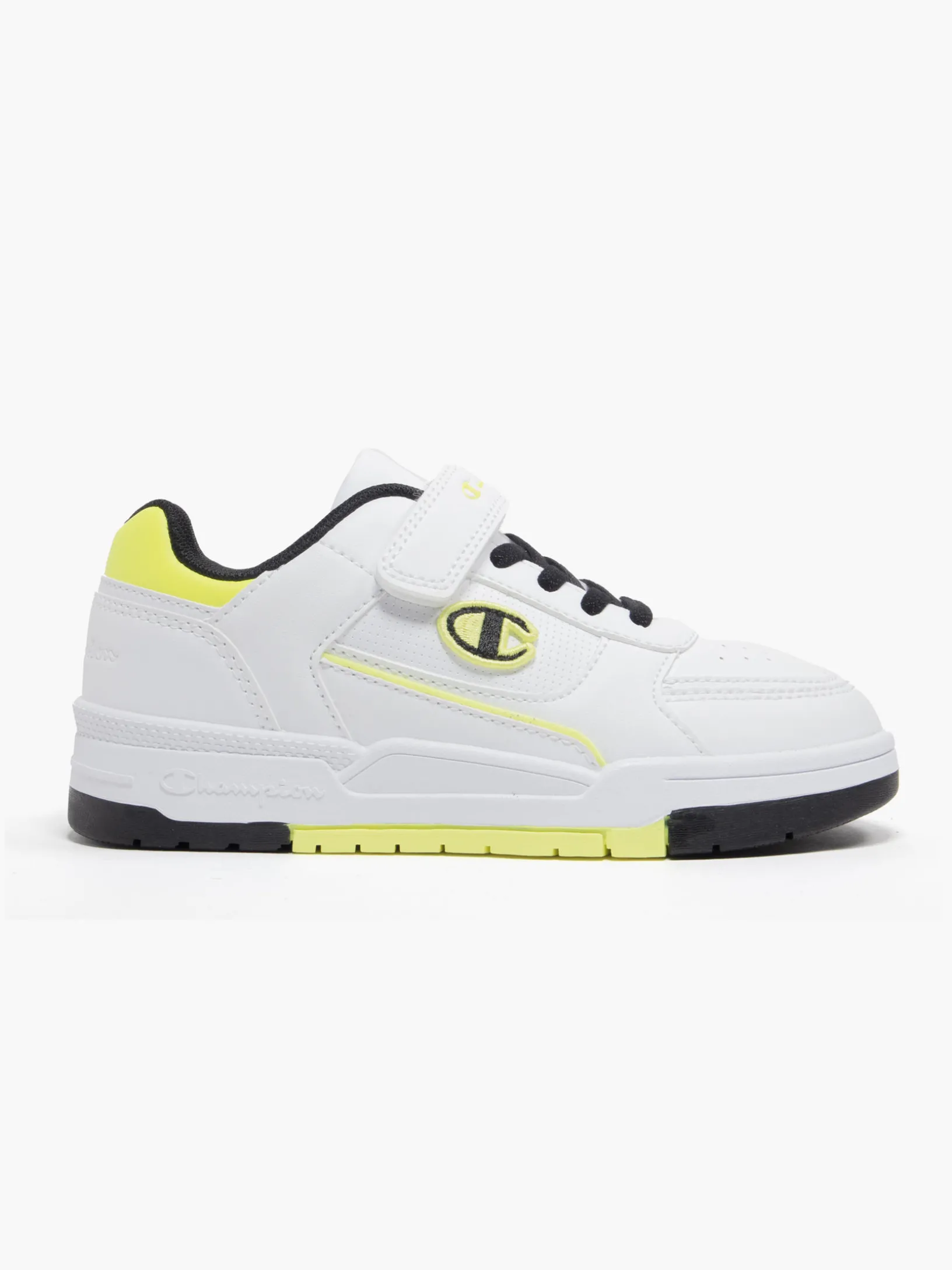 Junior Rebound Heritage White/Black/Yellow Trainers