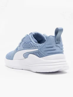 Junior Wired Run Blue Trainers