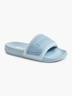 Ladies Bench Blue Slides