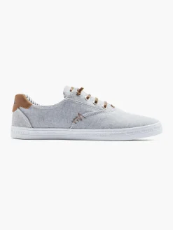 Ladies Bench Canvas Lace- up Trainers