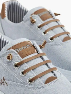 Ladies Bench Canvas Lace- up Trainers