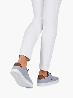 Ladies Bench Canvas Lace- up Trainers