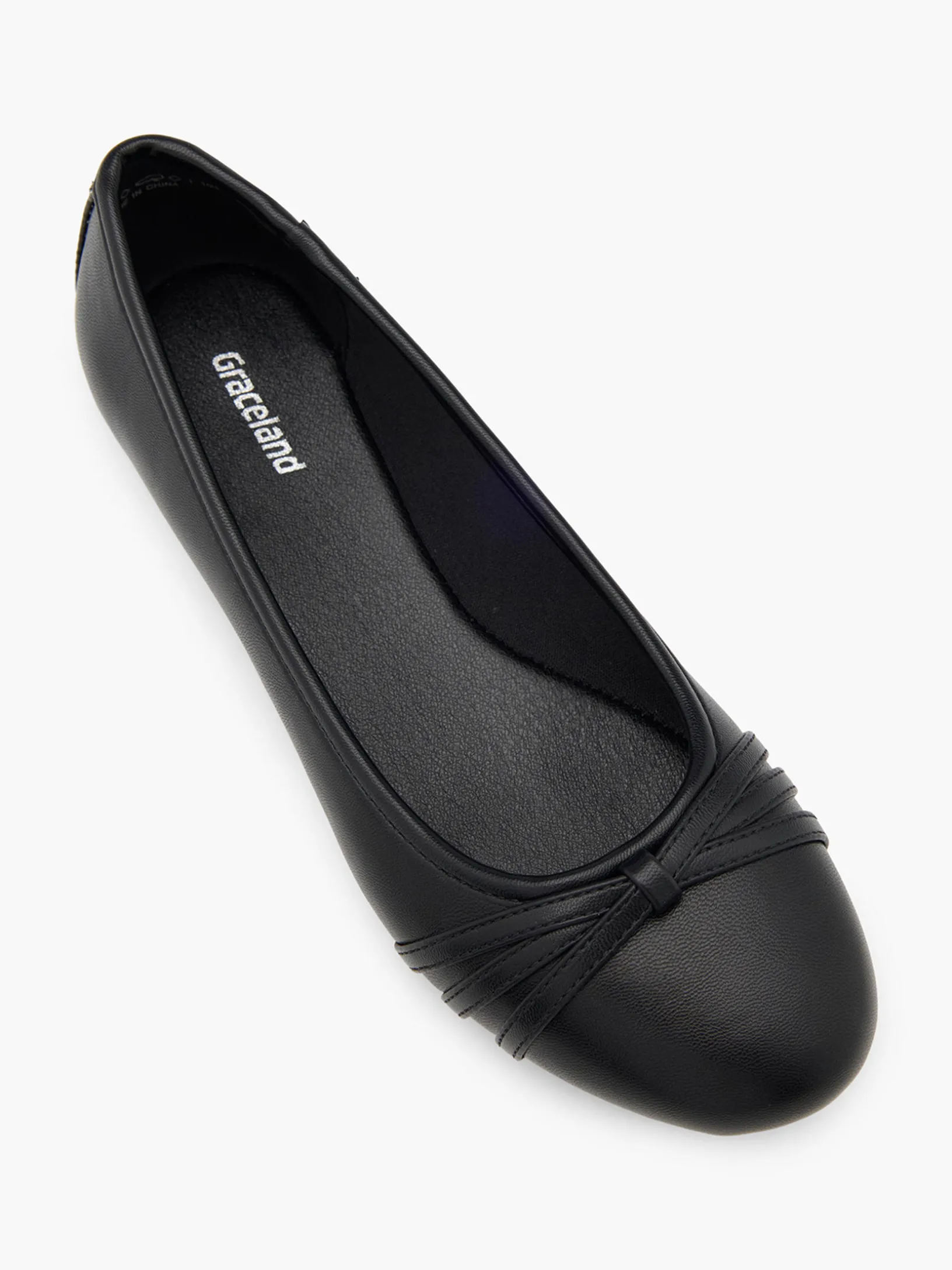 Ladies Black Ballerinas