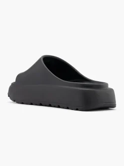 Ladies Black EVA Sliders
