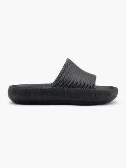 Ladies Black EVA Slides