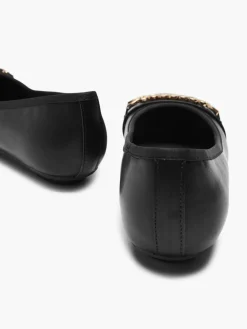 Ladies Chain Detail Ballerinas