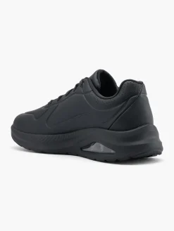 Ladies Con-Air Black Skechers Trainers