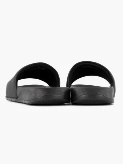 Ladies Fila Black Slides
