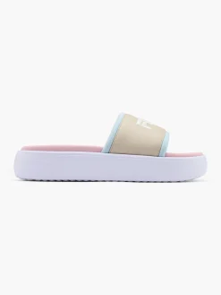 Ladies Fila Platform Slides