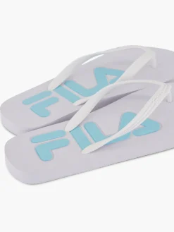 Ladies Fila White Flip-flops