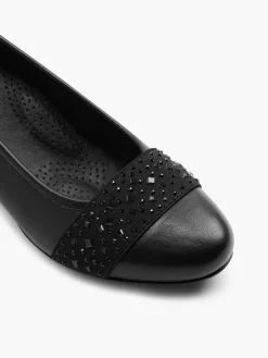 Ladies Formal Comfort Black Shoes