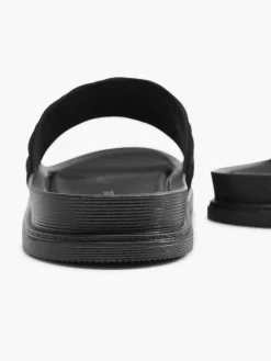 Ladies Graceland Black Slides