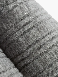 Ladies Grey Slipper Boot