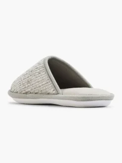 Ladies Grey Slippers