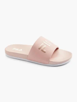 Ladies Pink Fila Slides