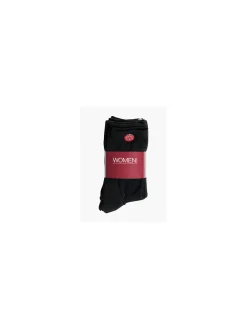 Ladies 10pk Black Socks
