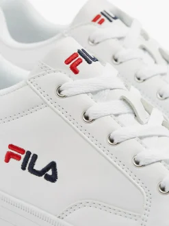 Ladies White Platform Sole Fila Trainer