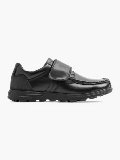 Leather Teen Boy Single Strap Shoe