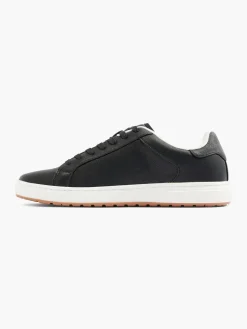 Levi Black Casual Lace-up Trainer