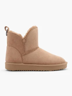 Light Pink Faux Fur Lined Boot