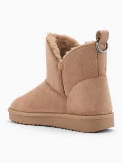 Light Pink Faux Fur Lined Boot