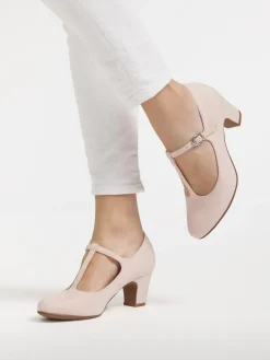 Light Pink T-Bar Heel