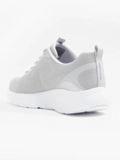 Lightweight Skechers Lilac/Grey Trainers