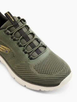 Memory Foam Khaki Skechers Trainers