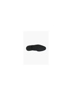 Mens AM Shoe Leather Black Lace-up Shoes