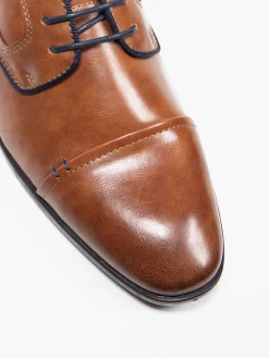 Mens AM Shoe Tan Formal Lace-up Shoes