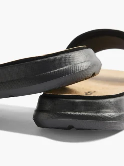 Mens Bench Black Slides