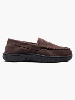 Mens Brown Slippers
