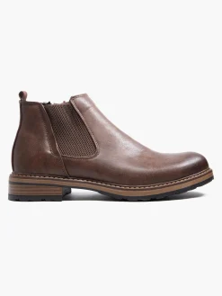 Men's Chelsea Boot Dark Brown