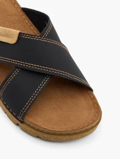 MEN'S CROSS STRAP SANDALS