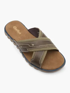 MEN'S CROSS STRAP SANDALS
