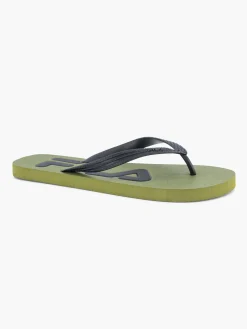 Mens Fila Khaki Flip Flops