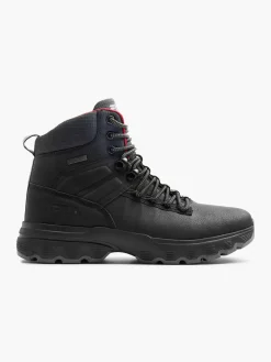 Mens Fila Lace Up Black Boot