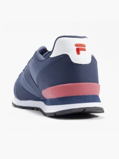 Mens Fila Navy Lace Up Trainers