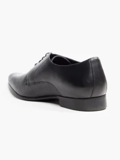 Mens Formal Black Leather Lace-up Shoes