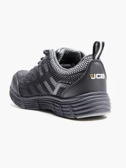 Mens JCB Cagelow Black Safety Shoe S1P SRC