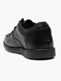 Mens Lace Up Black Casual Shoe