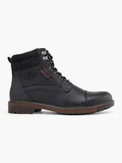 Men's Lace Up Boot Black